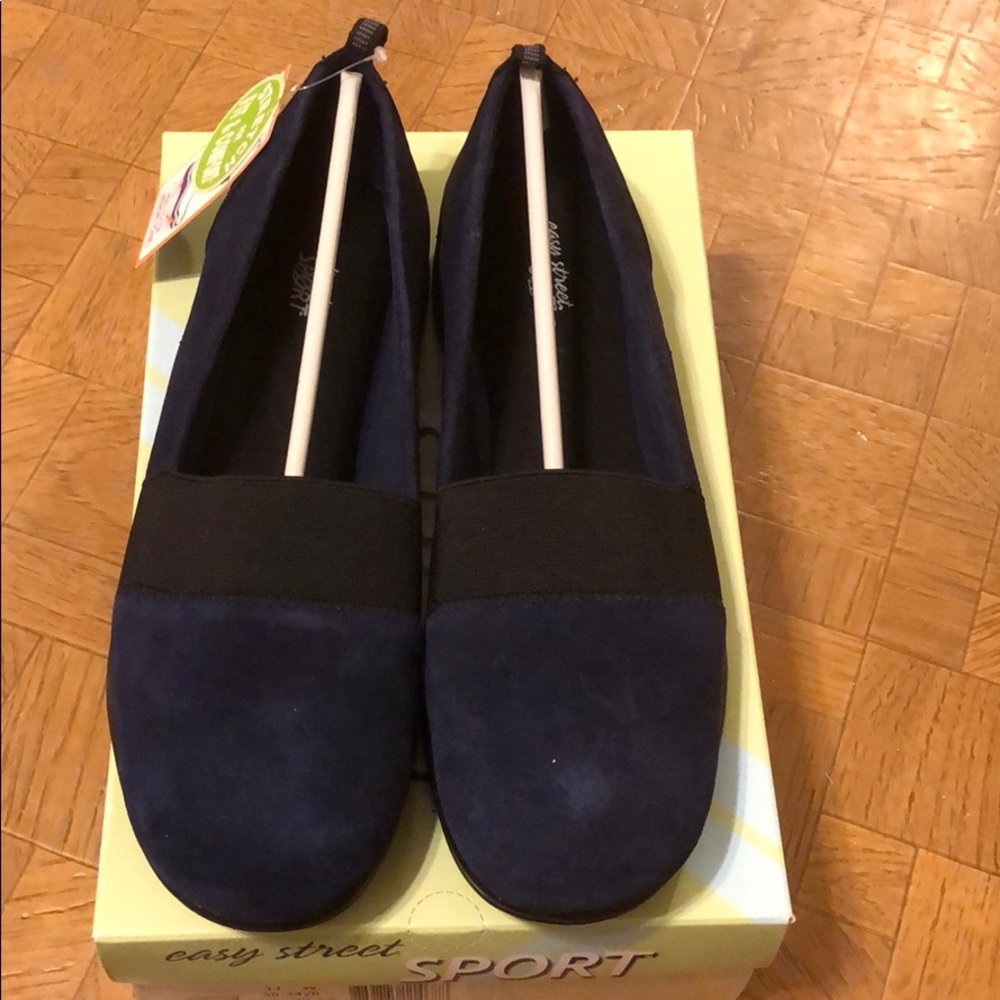 NWT Navy Blue Loafers
